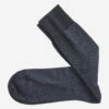 Herringbone Panel Socks - 04429002