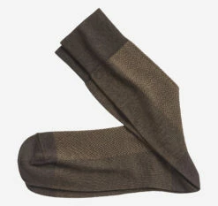 Herringbone Panel Socks - 04429003