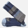 First In Comfort Heather Stripe Socks - 04429902