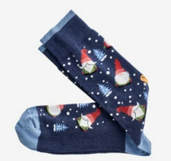 Pima Cotton Holiday-Themed Socks - 04430101