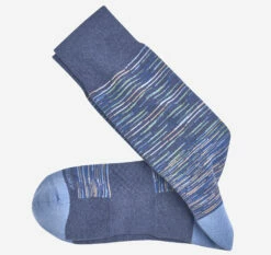 Space-Dyed Stripe Socks - 04430169