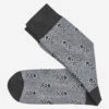 Skull Pindot Socks - 04430174