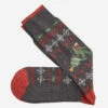 Pima Cotton Holiday-Themed Socks - 04430236