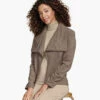 Bonded Faux-Suede Jacket - 04501763-M