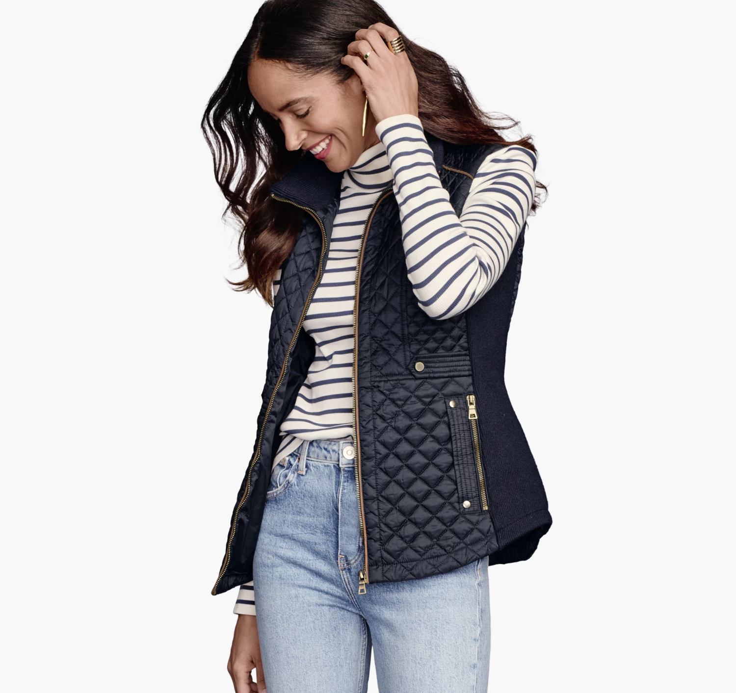 Quilted Vest - 04501770-L 1 Quilted Vest - 04501770-L
