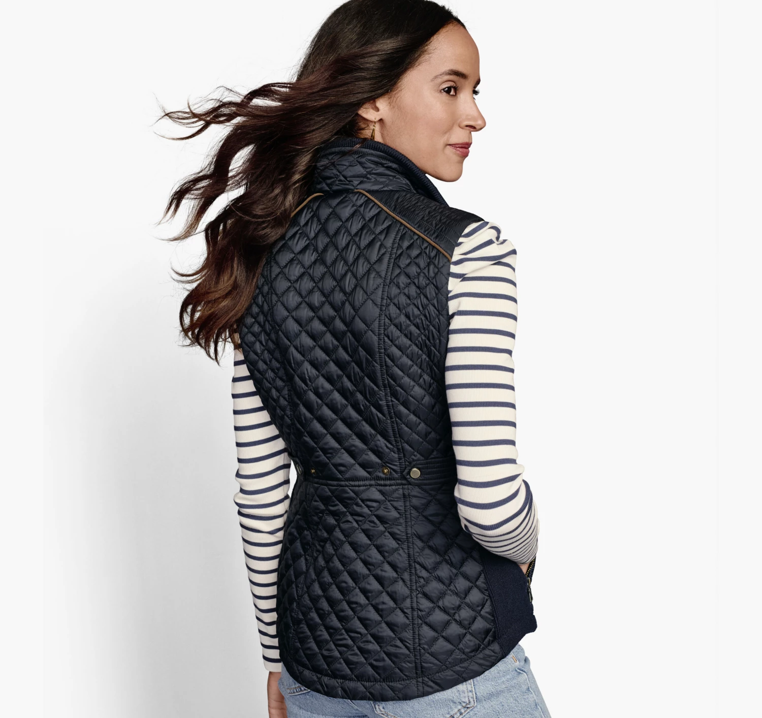 Quilted Vest - 04501770-L 2 Quilted Vest - 04501770-L - Image 2
