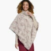 Reversible Faux-Fur Poncho - 04501799