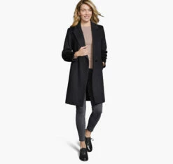 Wool-Blend Coat With Removable Knit Collar - 04501803-L 8 Wool-Blend Coat With Removable Knit Collar - 04501803-L -JOHNSTON MURPHY Shop 451803 master 3