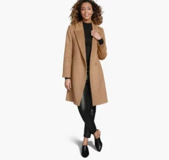 Wool-Blend Coat With Removable Knit Collar - 04501804-L 9 Wool-Blend Coat With Removable Knit Collar - 04501804-L -JOHNSTON MURPHY Shop 451804 master 4