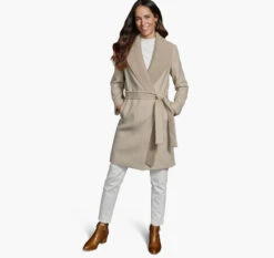 Wool-Blend Coat With Removable Knit Collar - 04501805-L 8 Wool-Blend Coat With Removable Knit Collar - 04501805-L -JOHNSTON MURPHY Shop 451805 master 3