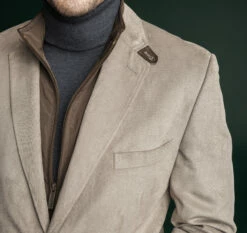 Plush Bibbed Blazer - 04901822-XXL -JOHNSTON MURPHY Shop 491822 alt 2