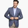 Windowpane Blazer - 04901834-3XL