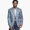 Windowpane Blazer - 04901835-XXL