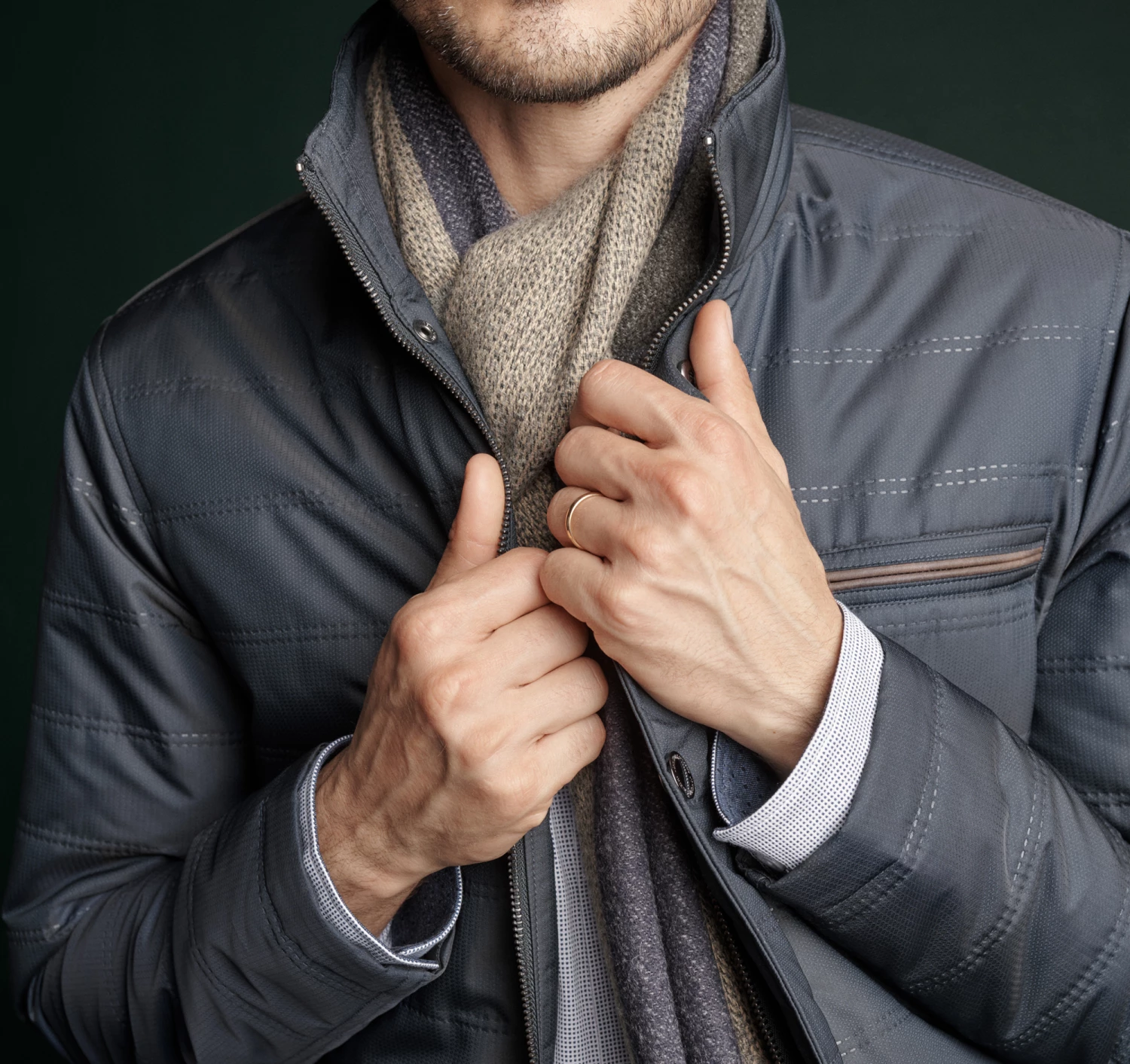 Perforated Quilted Jacket - 04903145-XXL 5 Perforated Quilted Jacket - 04903145-XXL - Image 5