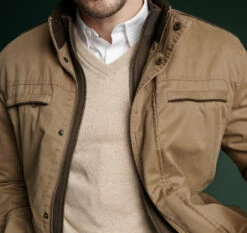 Antique Cotton Jacket - 04903146-XXL -JOHNSTON MURPHY Shop 493146 alt 2