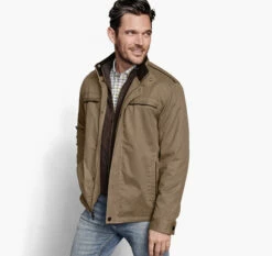 Antique Cotton Jacket - 04903146-XXL