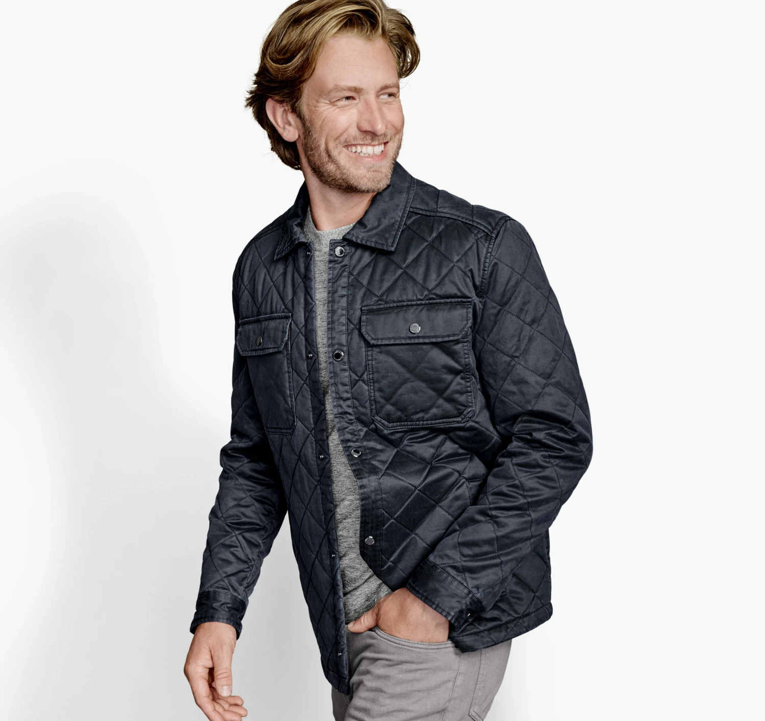 Antique Cotton Shirt Jacket - 04903147-XXL 2 Antique Cotton Shirt Jacket - 04903147-XXL - Image 2