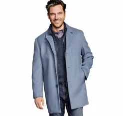 New Products 9 Wool-Blend Car Coat With Bib - 04903158-XXL