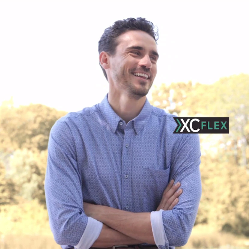 XC Flex® Stretch Long-Sleeve Shirt - 07409477-2XL-R 3 XC Flex® Stretch Long-Sleeve Shirt - 07409477-2XL-R - Image 3