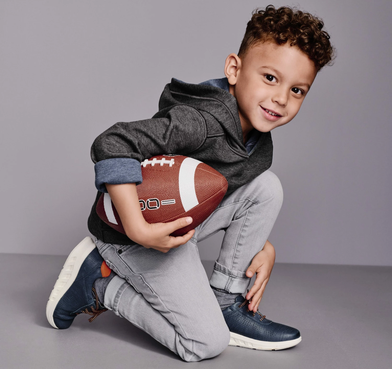 Boys Reversible Solid Hoodie - 07415520-M 3 Boys Reversible Solid Hoodie - 07415520-M - Image 3