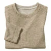 Boys Reversible Solid Crewneck - 07415529-L