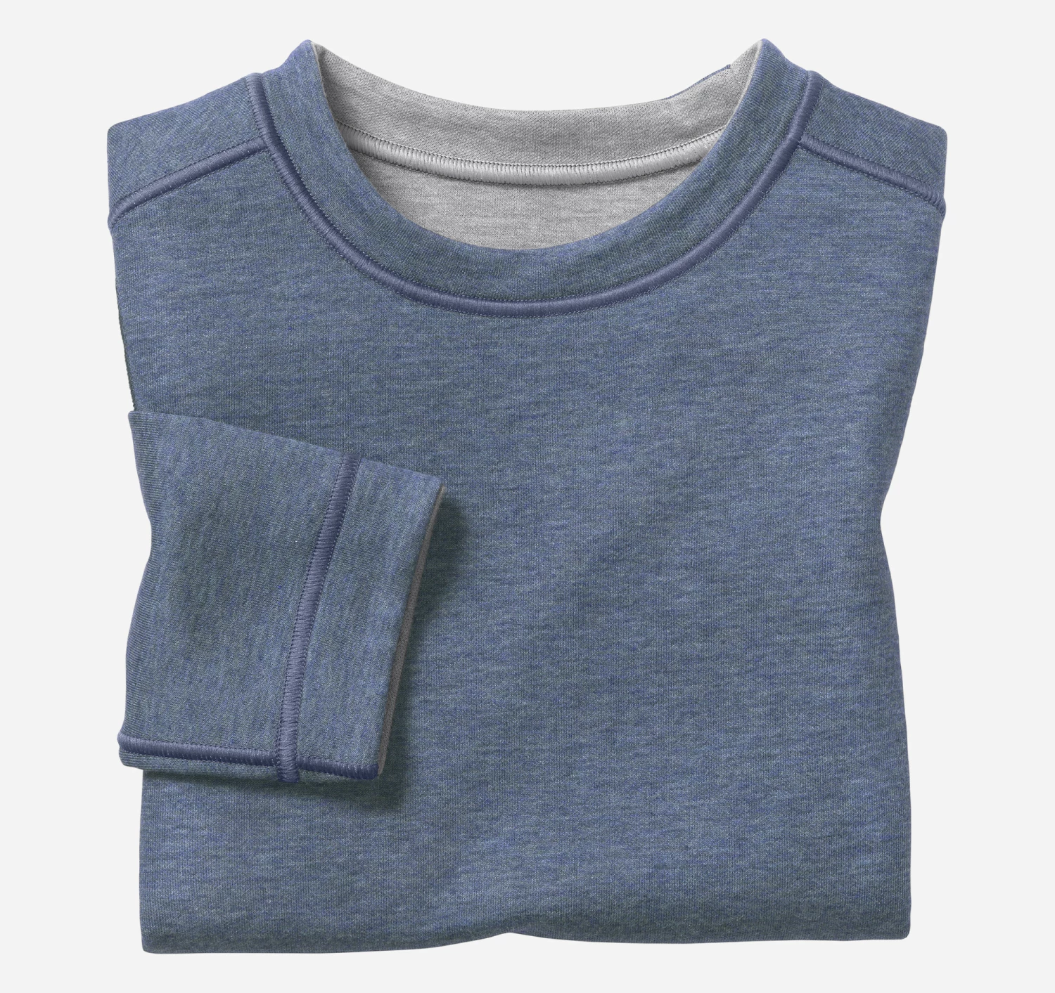 Boys Reversible Solid Crewneck - 07415530-L 1 Boys Reversible Solid Crewneck - 07415530-L