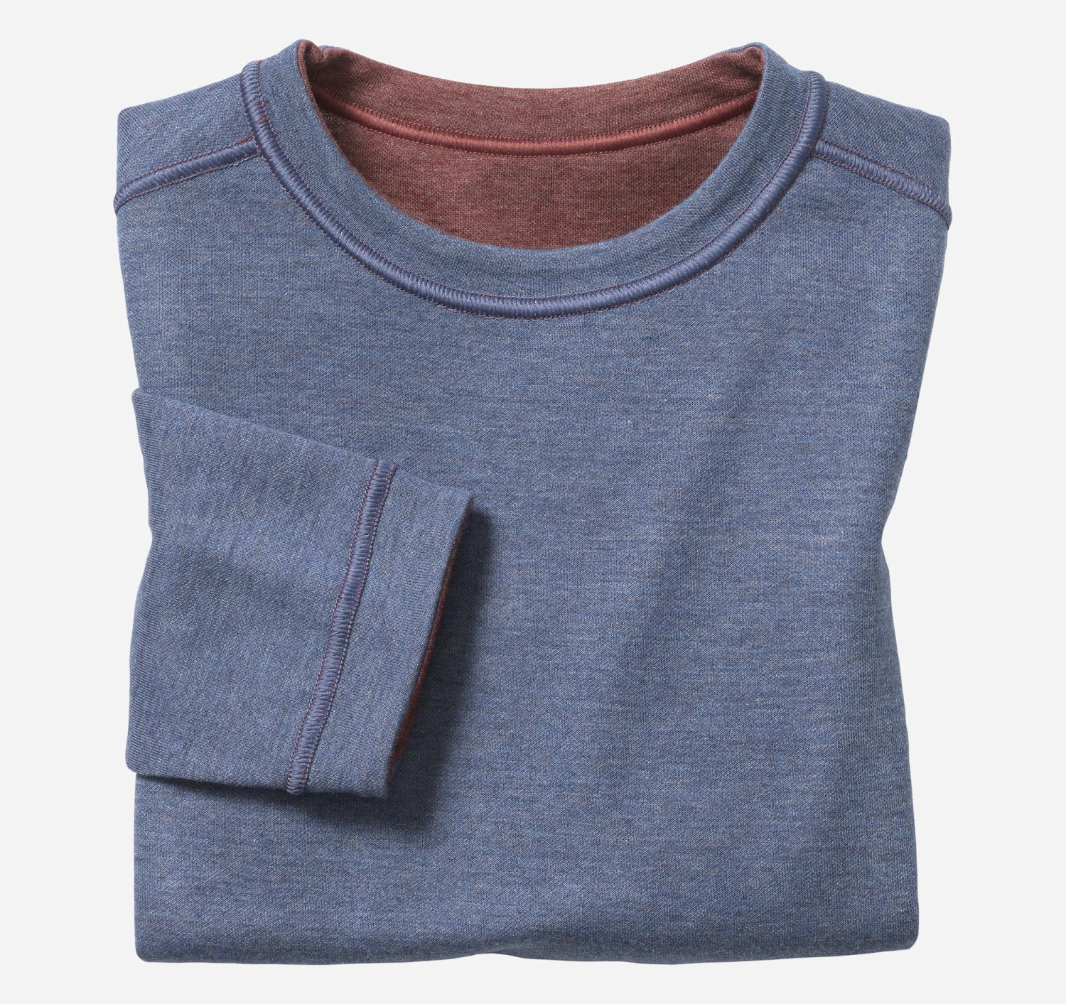 Boys Reversible Solid Crewneck - 07415531-L 2 Boys Reversible Solid Crewneck - 07415531-L - Image 2