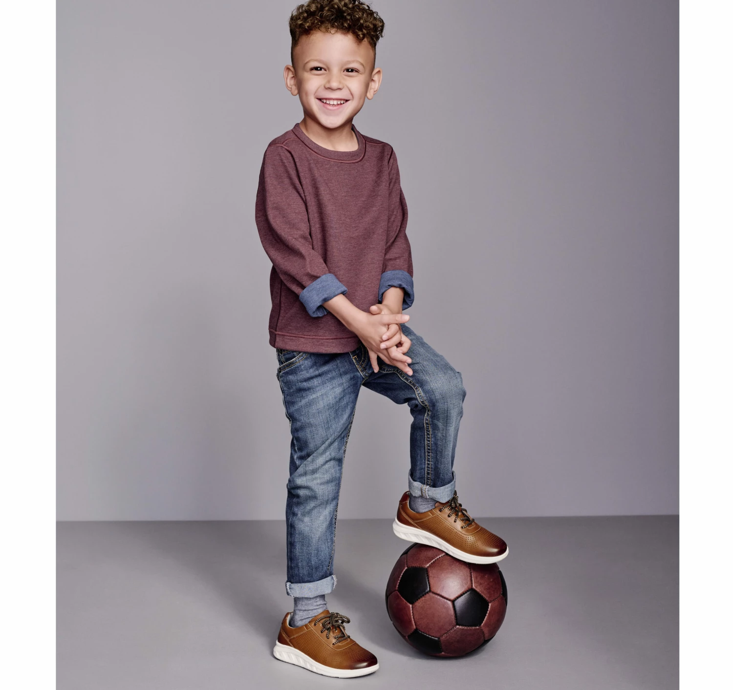 Boys Reversible Solid Crewneck - 07415531-L 3 Boys Reversible Solid Crewneck - 07415531-L - Image 3