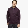 Reversible Solid Quarter-Zip - 07404565-3XL