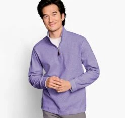 Reversible Solid Quarter-Zip - 07405505-XXL