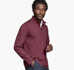 XC4® Heathered Performance Quarter-Zip - 07405558-S