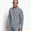 Reversible Space-Dyed Quarter-Zip - 07405636-3XL