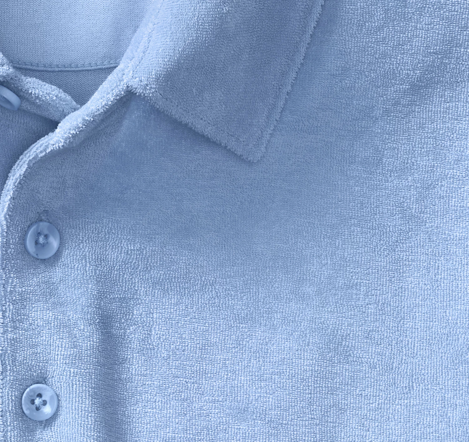 Pima Cotton-Blend Terry Polo - 07405805-XXL 2 Pima Cotton-Blend Terry Polo - 07405805-XXL - Image 2