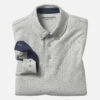 Liquid Cotton Long-Sleeve Polo - 07405912-S