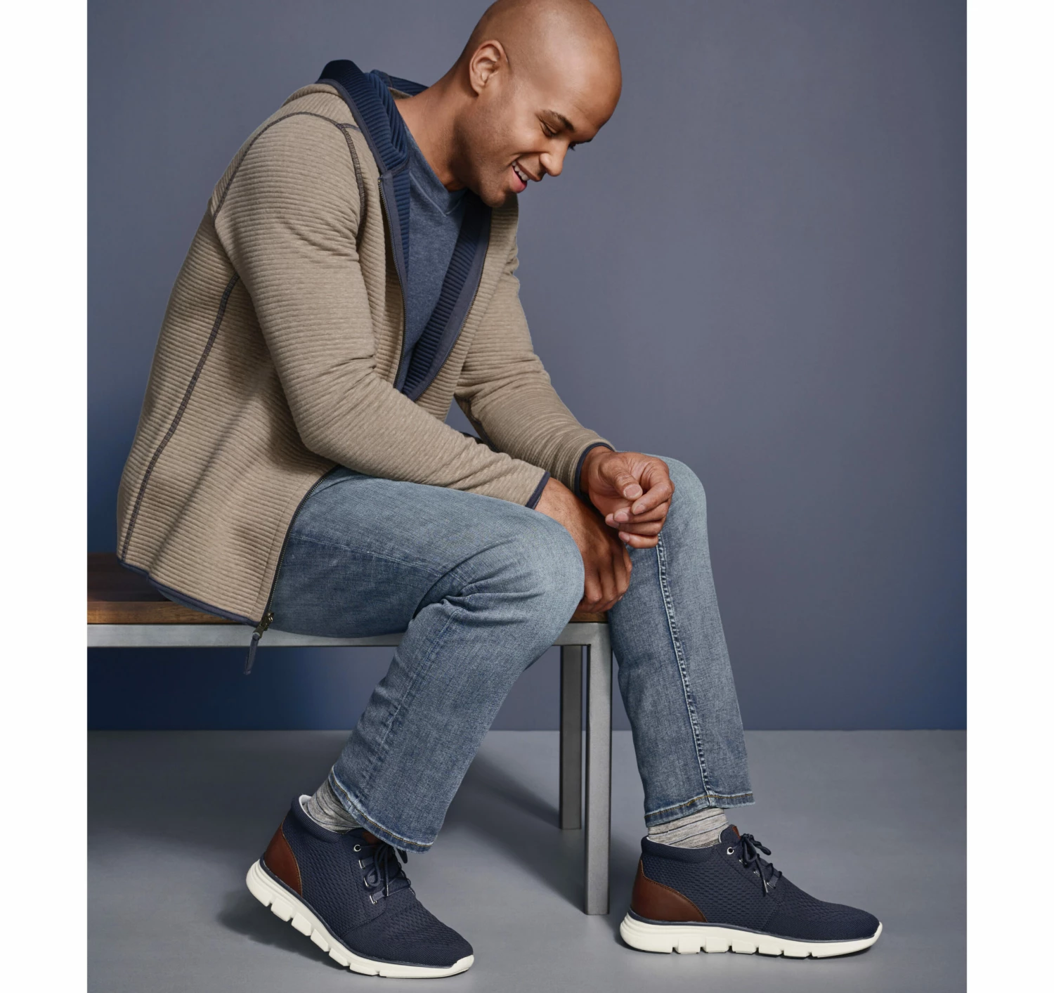 Reversible Channel Quilted Hoodie - 07405916-S 3 Reversible Channel Quilted Hoodie - 07405916-S - Image 3