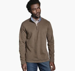 Reversible Solid Quarter-Zip - 07405921-XXL