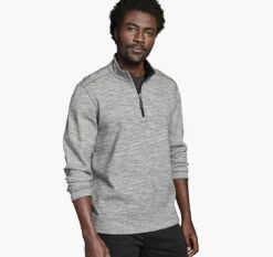 Reversible Space-Dyed Quarter-Zip - 07405985-XXL