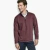 Reversible Solid Quarter-Zip - 07406515-XXL