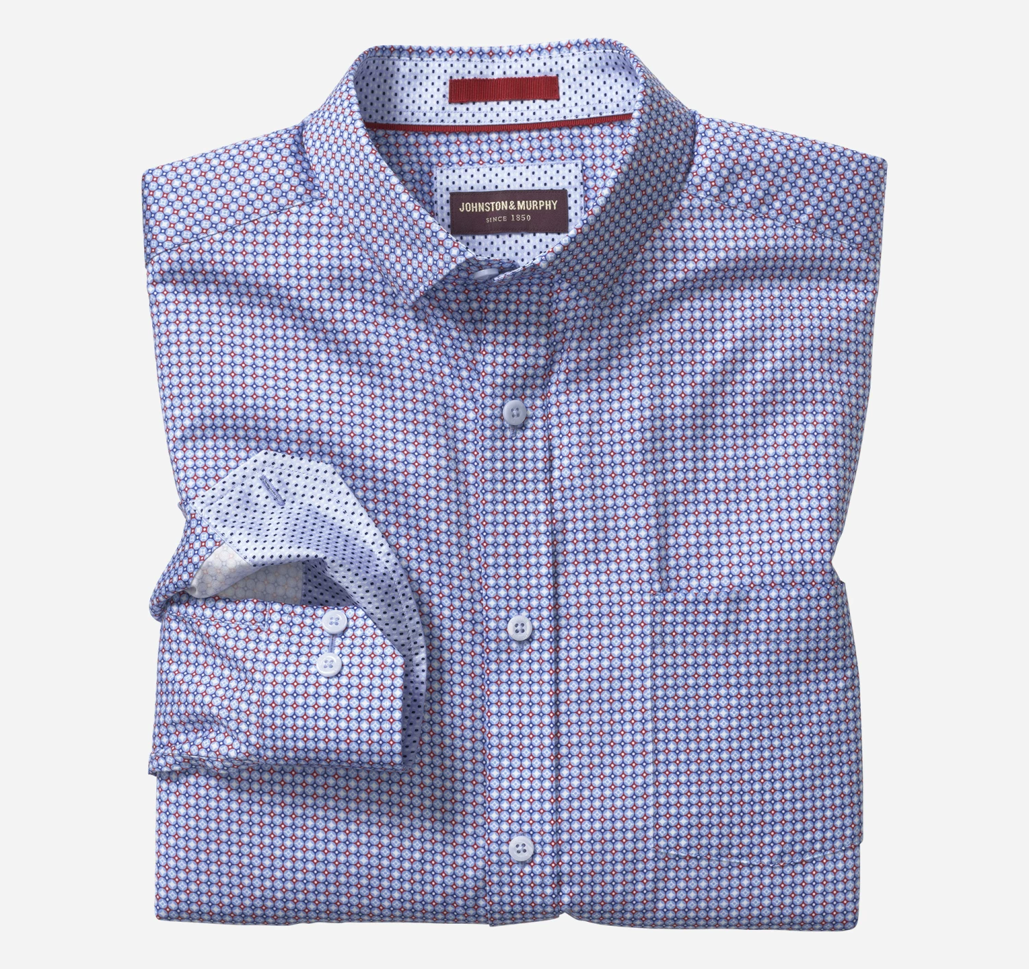 Printed Cotton Shirt - 07408585-M 1 Printed Cotton Shirt - 07408585-M