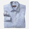Washed Linen-Blend Shirt - 07408626-XXL