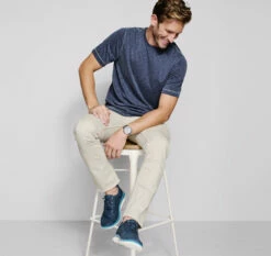 Vintage Slub Crewneck Tee - 07408786-XXL -JOHNSTON MURPHY Shop 748786 master 4