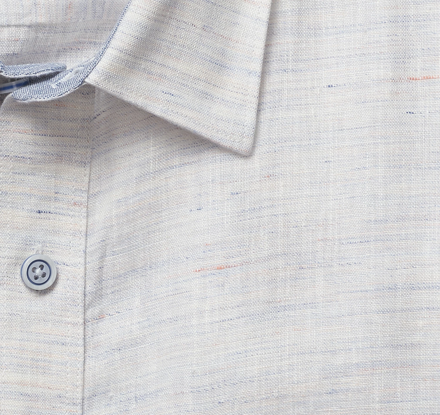 Washed Linen-Blend Shirt - 07408816-XXL 2 Washed Linen-Blend Shirt - 07408816-XXL - Image 2