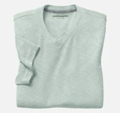 Vintage Slub V-Neck Tee - 07408914-S