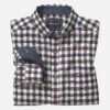 Brushed Heathered Woven Shirts - 07409245-3XL