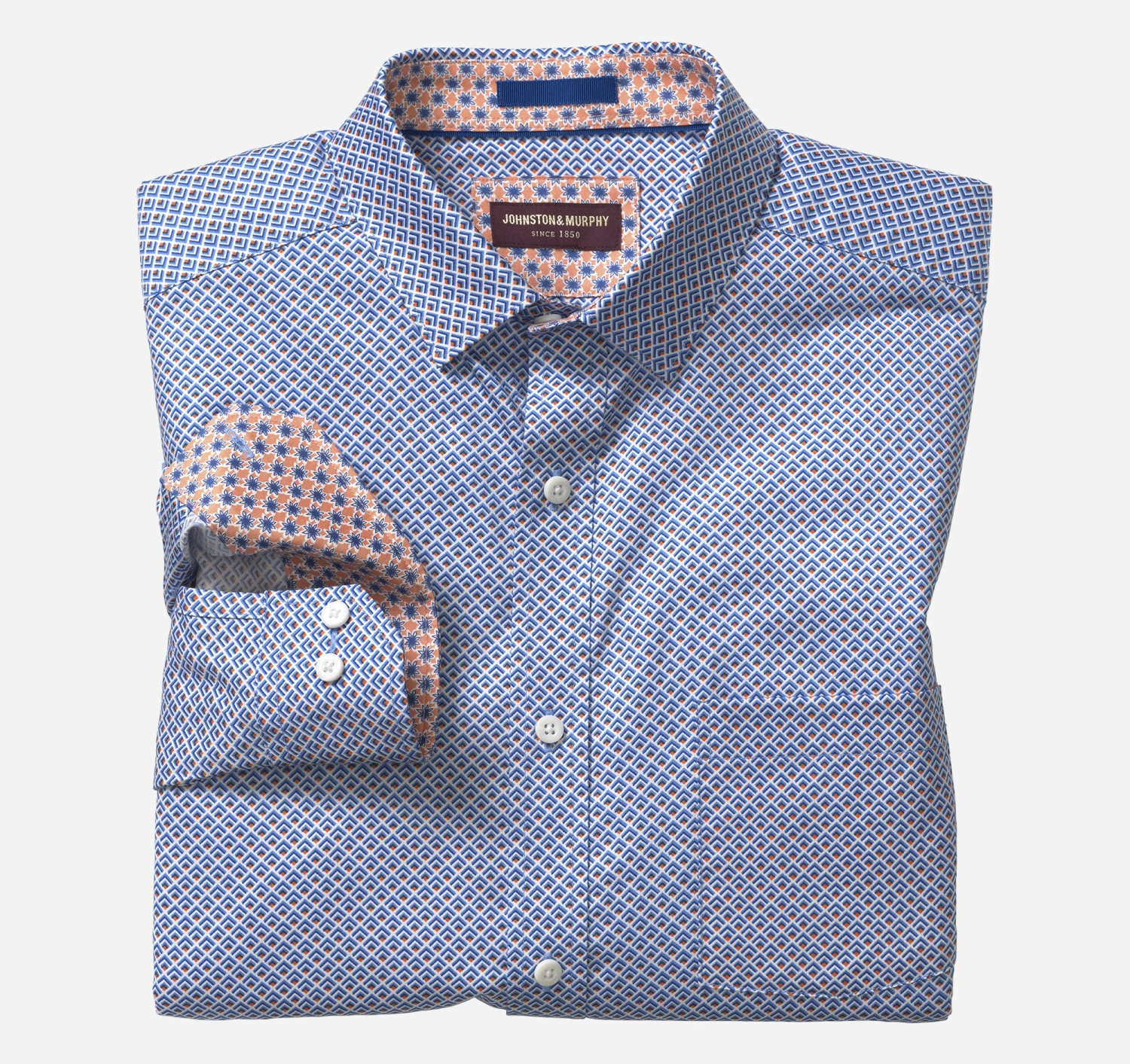 Printed Cotton Shirt - 07409267-XXL 1 Printed Cotton Shirt - 07409267-XXL