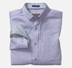 Printed Cotton Shirt - 07409269-3XL