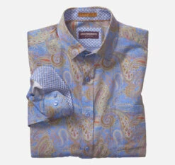 Printed Cotton Shirt - 07409271-L