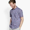 Printed Cotton Short-Sleeve Shirt - 07409281-S-S