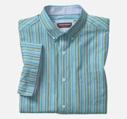 Printed Cotton Short-Sleeve Shirt - 07409284-XXL -JOHNSTON MURPHY Shop 749284 master 3