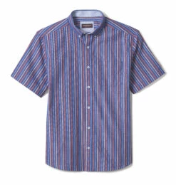 Printed Cotton Short-Sleeve Shirt - 07409286-XXL -JOHNSTON MURPHY Shop 749286 master 2